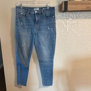 Nine West Blue Ankle Jeans